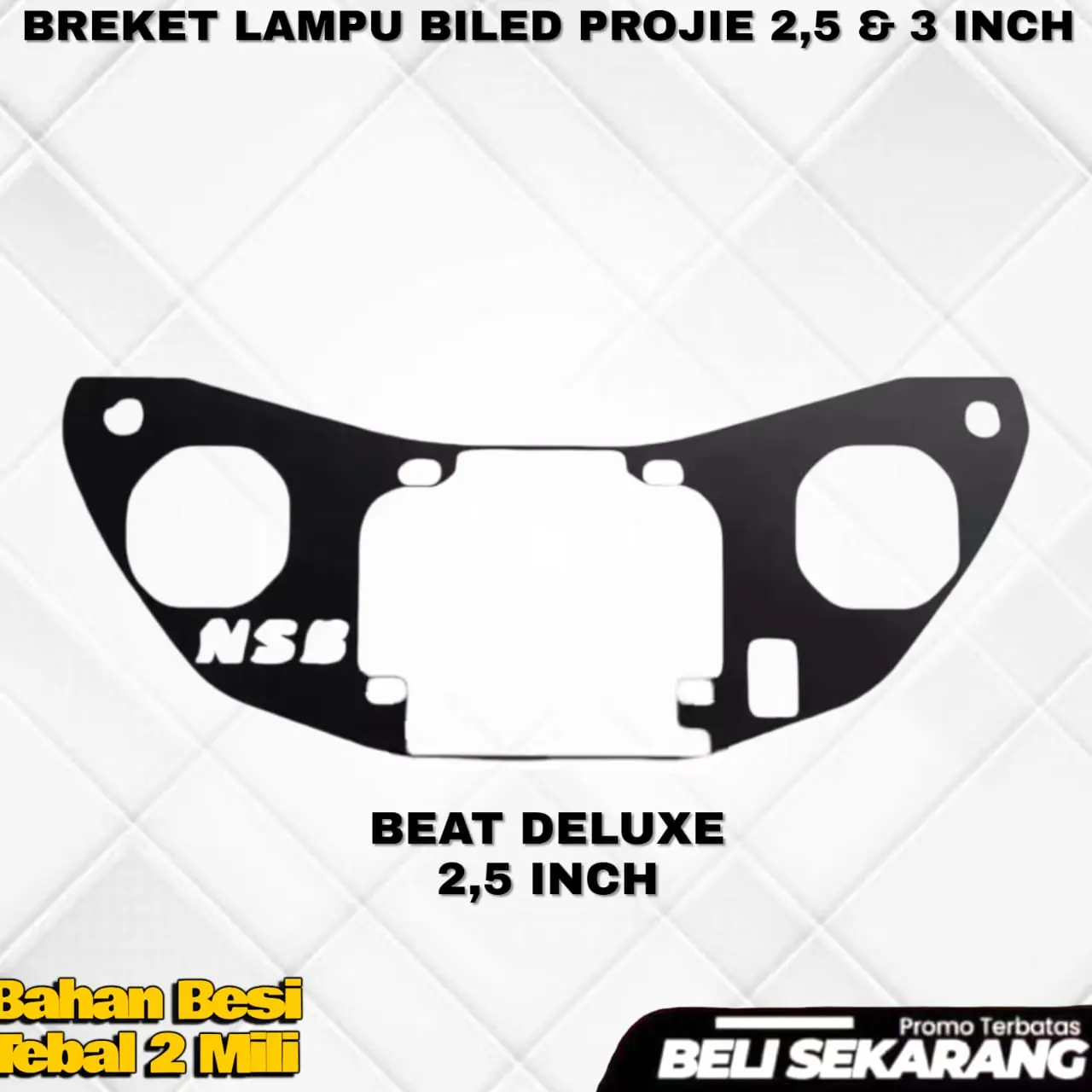 BREKET BILED-BEAT DELUXE 2,5 INCH