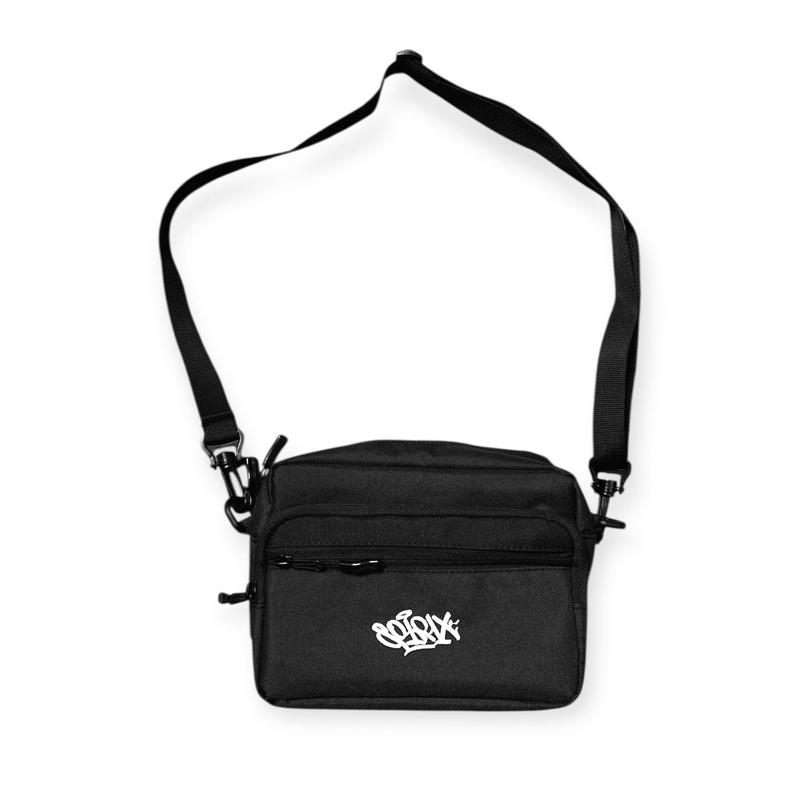  Spirix1x1 Túi Shoulder Bag Thêu Logo Đa Năng Nam Nữ Phong Cách Đường Phố Trendy Cho Du Lịch Thể Thao.Túi Đeo Chéo Xách Tay Đeo Vai Phụ Kiện 