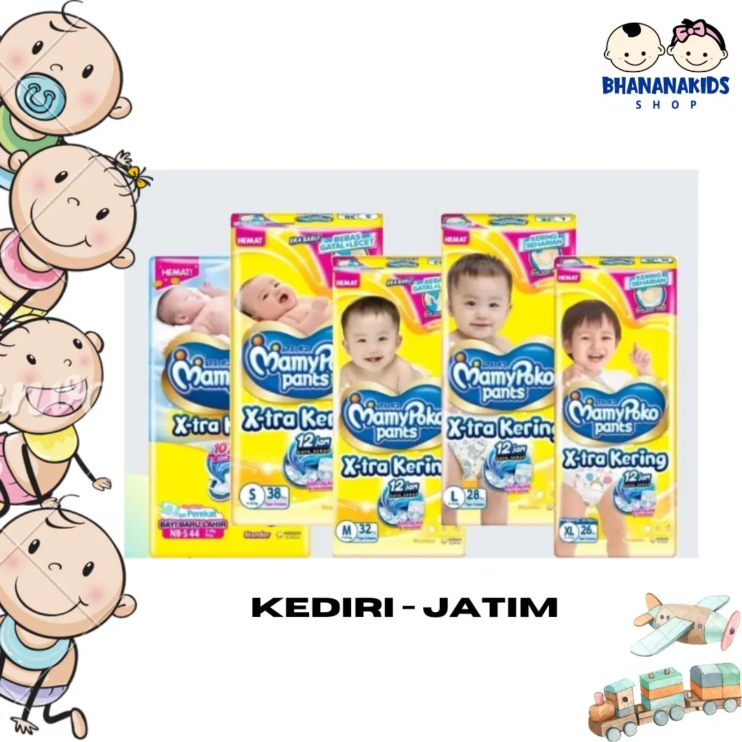 (3ball & 4ball jatim) Mamypoko,babyhappy,sweety bronze  dll paket 2ball Popok Diaper