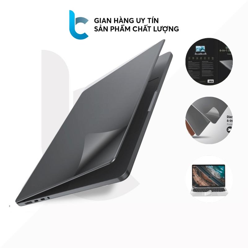 Bộ Dán Full Macbook 6in1 Innostyle Diamond Guard Chất Liệu 3M Bền Bỉ, Dán Màn Hình Từ Tính An Toàn Cho Lớp Chống Loá