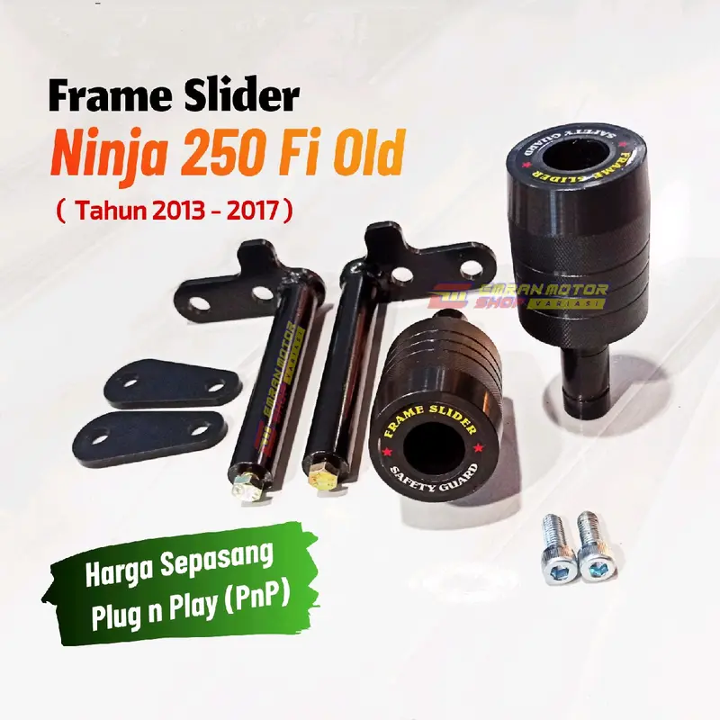 Frame Slider Ninja 250 Fi 250fi Old lama 2013-2017 Motorsport Motorcycle 2