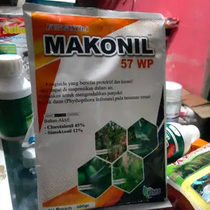 fungisida makonil klarotalonil dan simoksanil