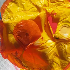 Sofa Kursi Makan Bayi belajar duduk Model Tiup balon Baby Chair Model Tiup Bebek Dengan Music Musik Cewek Cowok Bayi Dudukan Putih Unisex