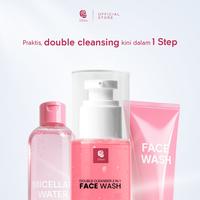 Gambar Elfora Face Wash Double Cleanser - Pembersih Wajah Sekaligus Micellar Water, Cerahkan Wajah & Perbaiki Skin Barrier | Mengandung Niacinamide + Kiwi Extract 80 ml BPOM dari ELFORA SKINCARE_NEW Kab. Majalengka 3 Tokopedia