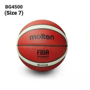 Molten Bola Basket FIBA Approved BG4500 Size 7 dengan Pentil Bola Gratis
