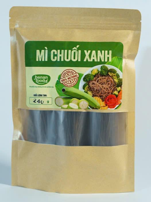 BANAN FOOD MÌ CHUỐI XANH nông sản Thái Nguyên 0