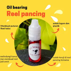 Pelumas Bearing Red Reel Pancing - Untuk Meningkatkan Keseimbangan Gulungan Pancing
