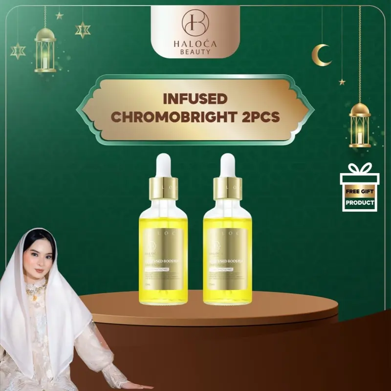 [ HALOCA BEAUTY ] 13.6 (2PCS) lnfused Chromosome B0oster Whltenlng Essence FOR BARU NICINAMIDE 5% 0