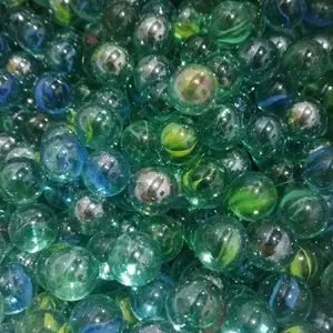 MAINAN NEKER MACAN / MAINAN NEKER / MAINAN KELERENG dengan Warna Hijau dan Biru Cerah untuk Anak-anak