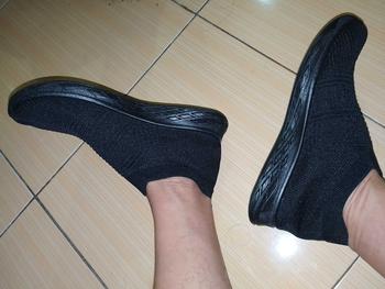 Product Review of [Produk Lokal] Sepatu Rajut Pria Sneakers B33 B34 from I**N 0