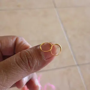 Anting Emas Baby Kawatan 10K Semar Nusantara