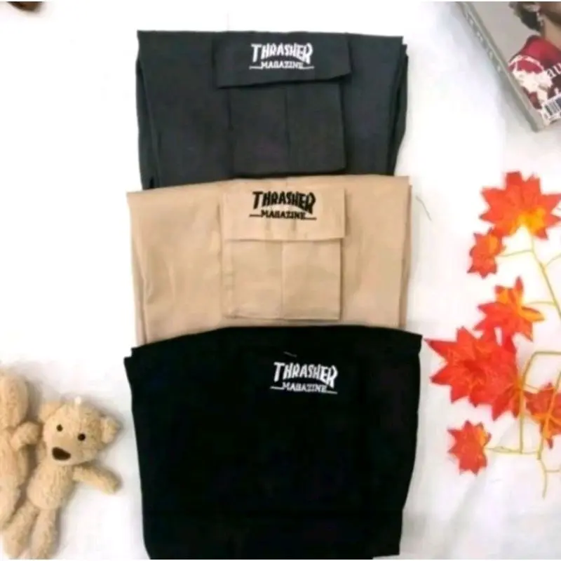 Promo 100 Ribu Dapat 4 Celana Pendek Cargo Casual Pria Shorts Bordir Kantong Tebal Nyaman 6