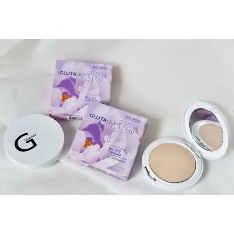 Personal Collection Gluta Face Powder 13g for Makeup and Cosmetics Sand