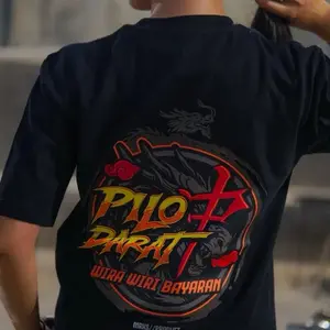T-SHIRT PILOT DARAT ICutton Combed  DistroUnisex