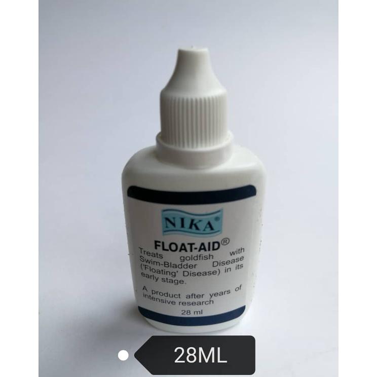 Nika Float Aid 28ml Fish Aquarium Goldfish [Gold Fish] Ikan Akuarium
