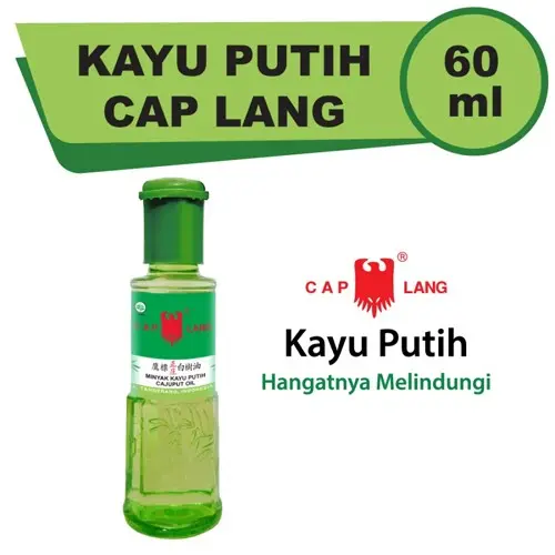 Minyak Kayu Putih Cap Lang MKP Cajuput Oil 30ml untuk Tubuh dan Gatal 4