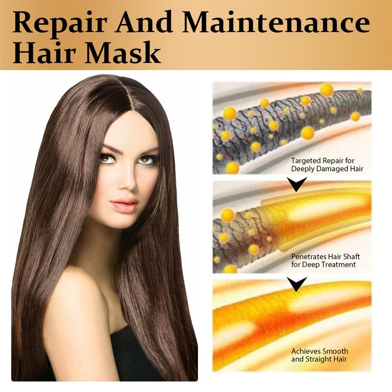 Product Introduction of HOEGOA Hair Mask Light And Non-sticky, Easy To Absorb, Long-lasting Hydrating and Moisturizing Nourish And Repair Hair Mask 100G 19