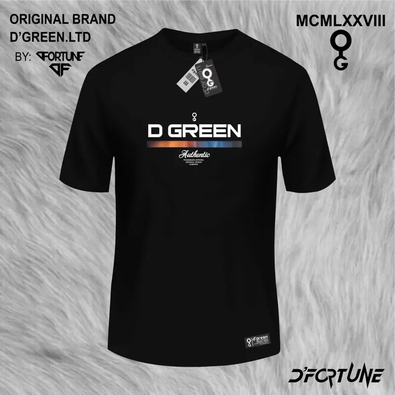 D`GREEN Tshirt Hitam Original Pria Wanita Motif ROBOT CAT- Kain Katun / Kaos Greenlight Original / Baju Kaos Ariel Noah terbaru terlaris 3