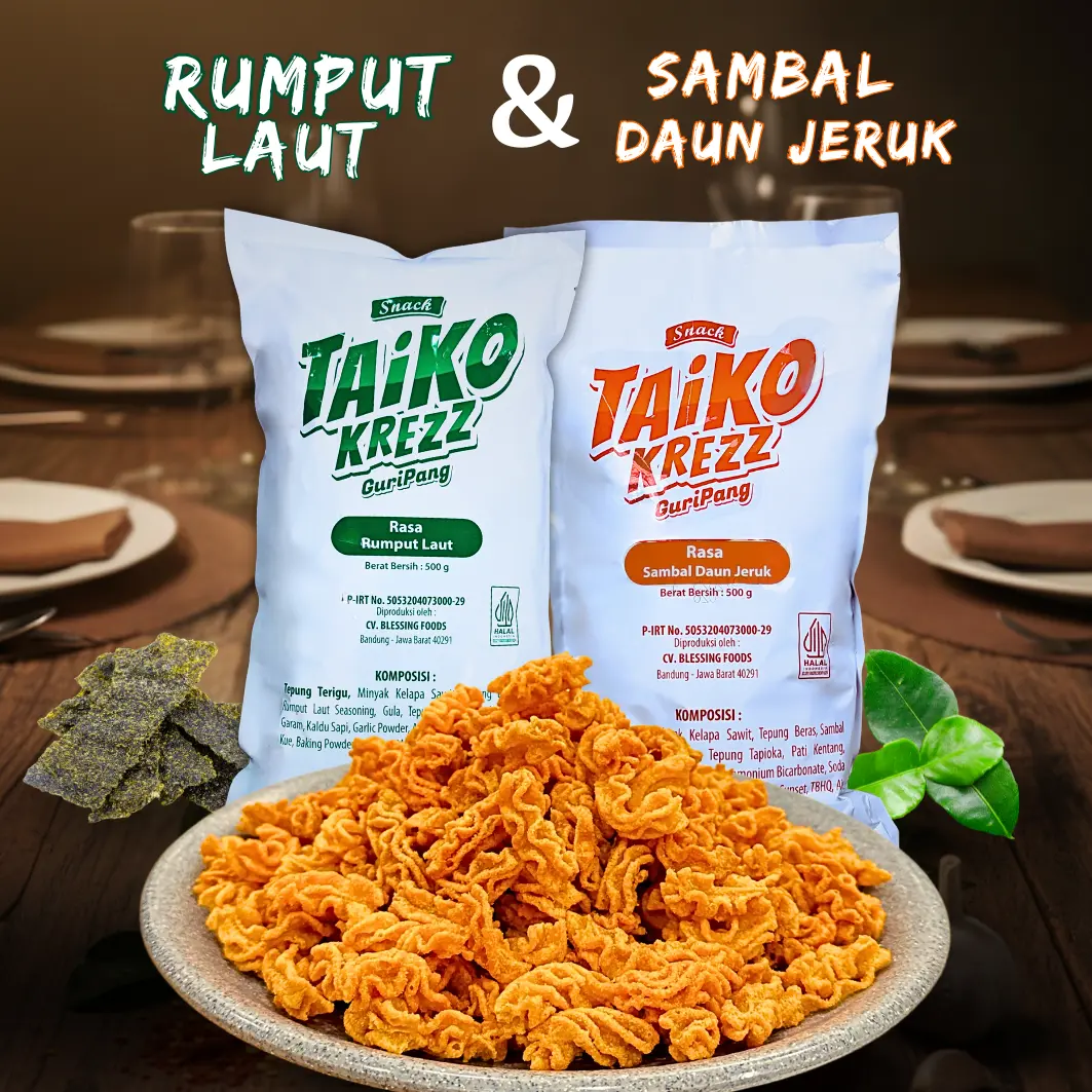 Rasa Rumput Laut+Rasa Sambal Daun Jeruk