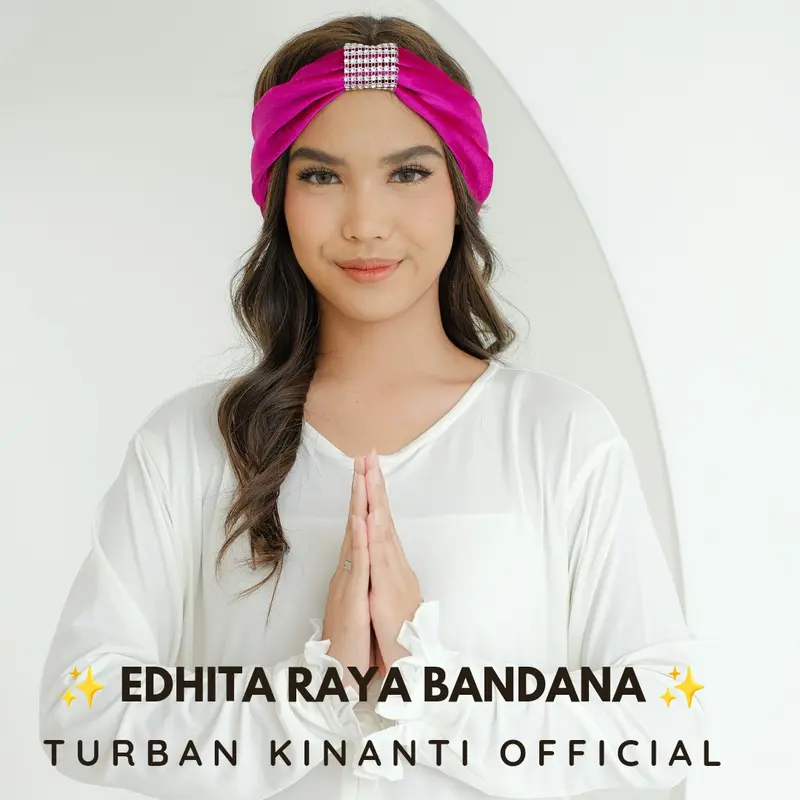 Bandana Series - Edhita Bandana Raya Beludru Premium 6