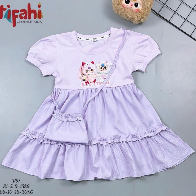 Váy xuông Cotton xinh xắn cho bé gái từ  (12-28kg ) 6