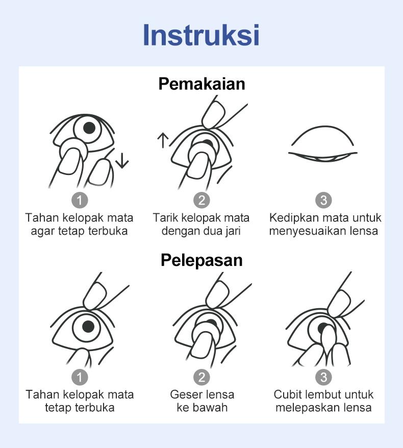 (COD)MAGISTER NORMAL QUEEN SOFTLENS 1 pasang Lensa MINUS 0.0~-8.0 SOFTLENS Kontak Warna Diameter 14MM Softlens Mata Korea Color Contact Lens Eye Wajah Gray Soflen (COD)MAGISTER NORMAL QUEEN SOFTLENS 1 pasang Lensa MINUS 0.0~-8.0 SOFTLENS Kontak Warna Diameter 14MM Softlens Mata Korea Color Contact Lens Eye Wajah Gray Soflen