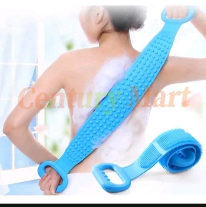 silikon brush pull back/strip menggosok kulit punggung/gosok punggung sikat mandi silikon /sikat punggung badan 1