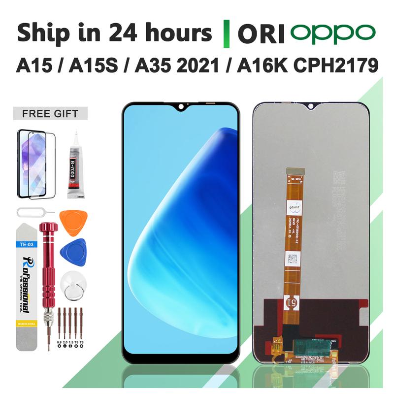 Pantalla Para Oppo A15 / A15s Cph2185/ 2179 Con Herramientas | Meses Pantalla Para Oppo A15 / A15s Cph2185/ 2179 Con Herramientas | Meses