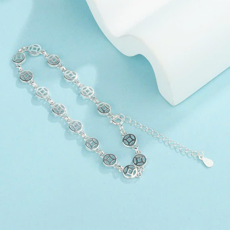  DJ091 - LẮC TAY KIM TIỀN NHẸ NHÀNG XINH XẮN NAM NỮ ĐỀU MANG ĐƯỢC 