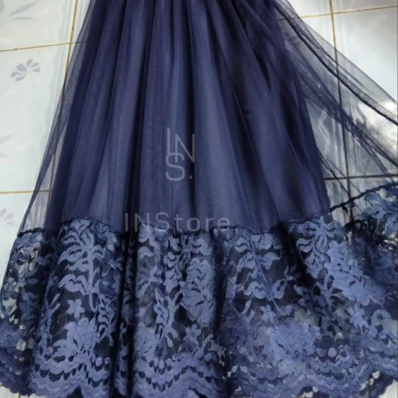 Rok TuTu Renda brukat Renda Bawah Anak 6-11 Tahun A-Line 2