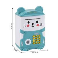 Gambar MIISOO Celengan lucu Music Saving Box/Coin Bank/celengan karakter/ Celengan Uang Kertas - Hijau dari MIISOO Kab. Tangerang 4 Tokopedia