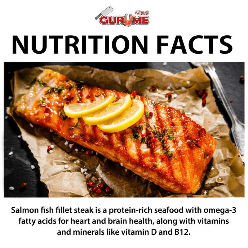 Product Introduction of [GURUME] Salmon Fish Fillet Steak (450-500gm+-) 52