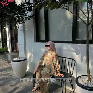 RAYA ONESET KULOT PALAZZO HANAJAYA - Setelan Wanita Motif Terbaru