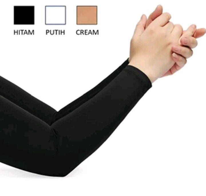 Product Introduction of Manset Tangan Polos Selengan/HandSocks Pria Wanita Panjang 5