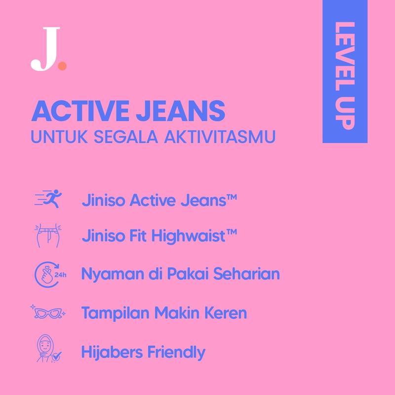 JINISO - Ultra Highwaist Loose Jeans 222 LEVEL UP 8