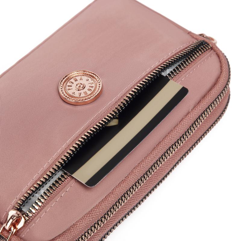 Product Introduction of EMEVELE PIOMA CELINA ROSE GOLD DOMPET HP 3 RES / DOMPET WANITA / DOMPET SELEMPANG / DOMPET NYLON / 20
