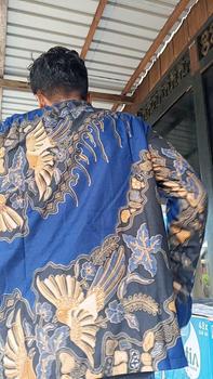 Product Review of Kemeja Batik Lengan Panjang Pria Untuk Kondangan atau acara Formal Katun from A**h 1