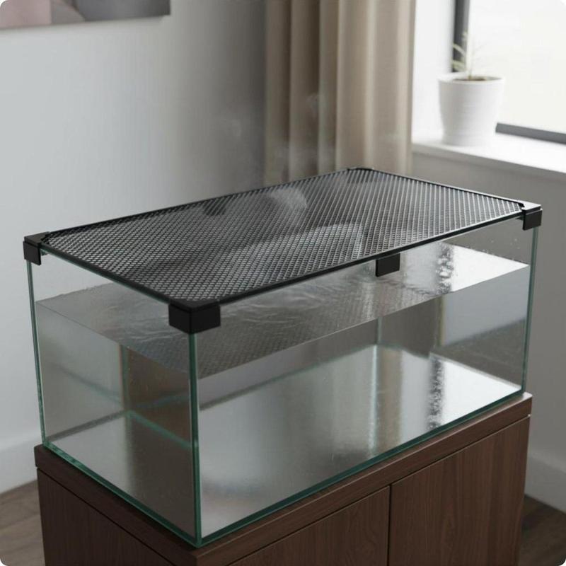 Nắp lưới bao quanh bể cá, vừa với mọi loại bể cá, nắp lưới bể cá lắp đặt nhanh