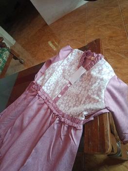 Product Review of Dress panjang Lyra gamis anak perempuan usia 2-10tahun bahan katun madinah from k**i p**y 0