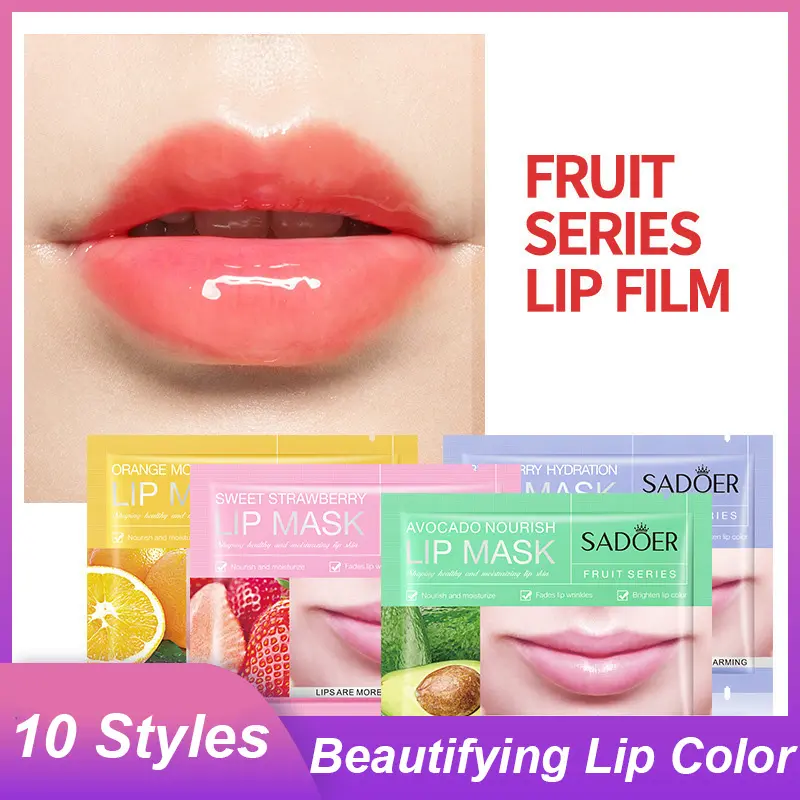8g Beautifying Lip Color Light Grain Fruit Lip Mask