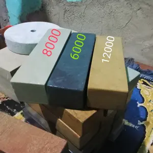 Batu asah asli alam isi 3 pcs grid 4000_6000_8000 dimensi 14x4x2,5 cm