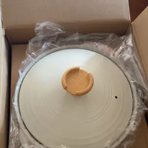 Redchef Panci Sup Casserole Meja Batu Keramik 24Cm Cocok untuk Semua Kompor Termasuk Induksi