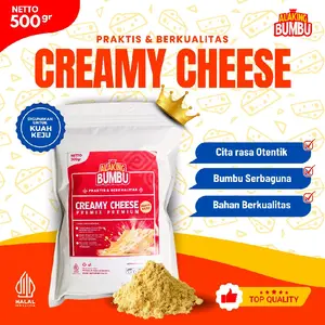 [ALAKING BUMBU] Creamy Cheese Premix Premium Kuah Keju- Bahan Kuah Keju Bubuk Creamy & Gurih untuk Cimol & Cireng Praktis & Berkualitas Rasa Asin Anti Gagal