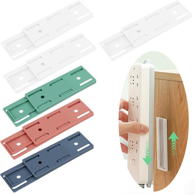 Giá Đỡ Ổ Cắm Gắn Tường Tự Dính, Không Cần Khoan, Dụng Cụ Sắp Xếp Dải Nguồn Sáng Tạo, Để Quản Lý Cáp Gia Đình, Giá Đỡ Ổ Cắm