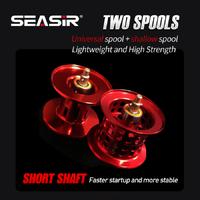 Gambar SEASIRORIGIN MANSORY Reel Pancing Baitcasting Kiri/Kanan 2 Kumparan Gagang Serat Karbon 8.5kg Tarikan Maksimal Penutup Keramik Hibrid 11+1 Bantalan Bola Rasio Gigi 7.3:1 Reel Umpan Pancing 146g Ultraringan Kompatibel Joran BC RyobiSeasir - Kiri dari SeasirToko Kab. Tangerang 4 Tokopedia