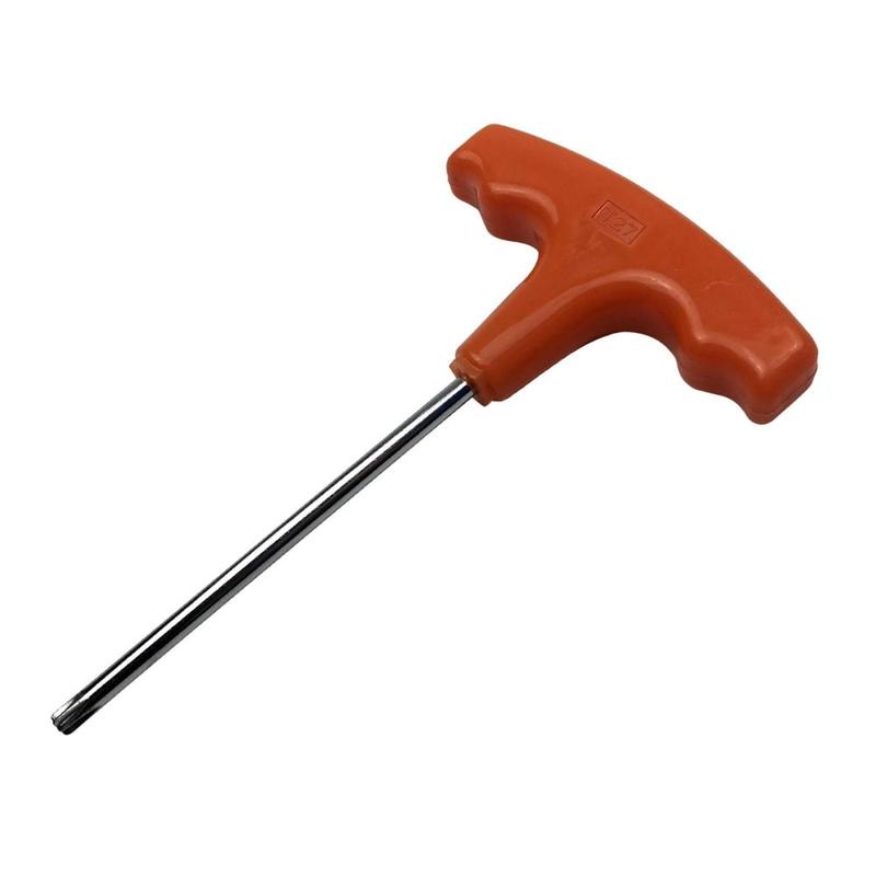 Cờ Lê tuốc nơ vít T27 bằng kim loại tay cầm bằng nhựa màu cam 15cm Phù hợp với cưa xích Stihl, bền và tiện lợi 0