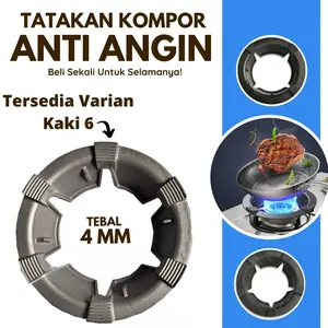 ORIGINAL ULTIMATE ENERGY SAVER Tatakan Dudukan Kompor Gas Anti Angin