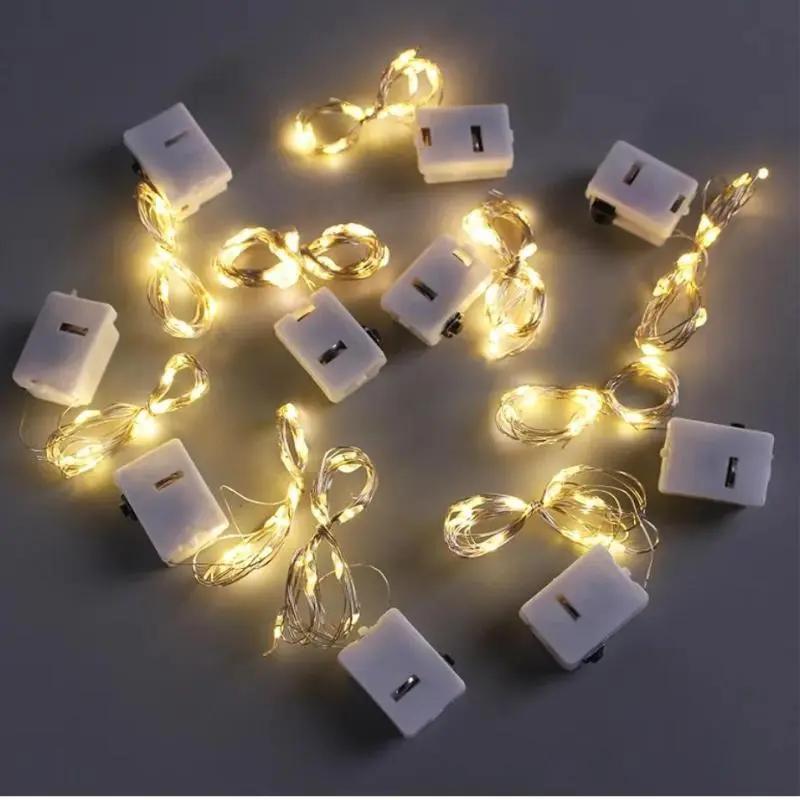 [Giá Sỉ] Combo 20/30/50 Dây Đèn Led Đom Đóm Mini Trang Trí Phòng, Decor Sinh Nhật – Cưới Hỏi – Noel – Tết