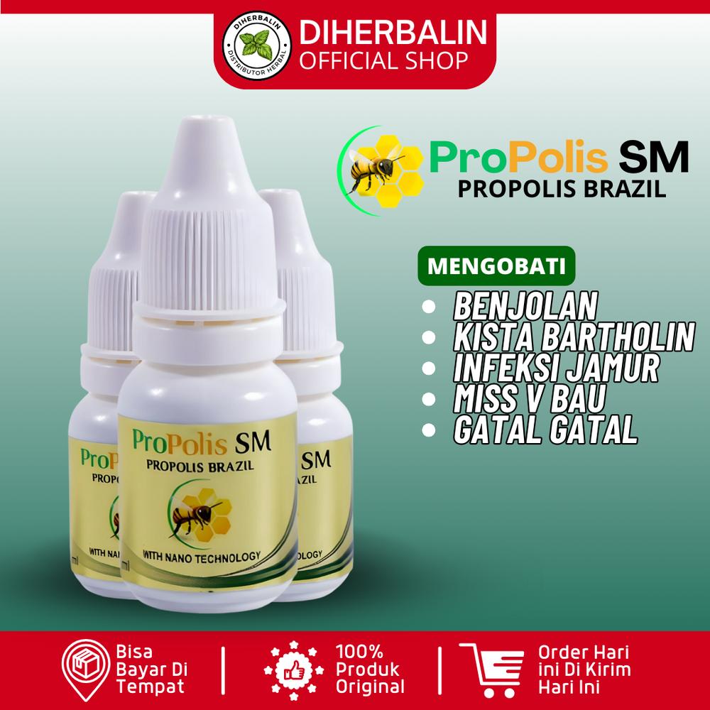 Propolis SM Atasi Benjolan Di Miss V Kista Bartholin Benjolan Di Kemaluan Wanita 6ml