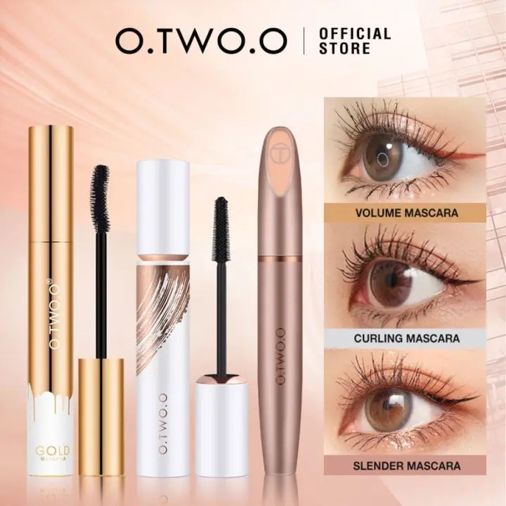 O.TWO.O Waterproof Mascara Long Lasting Natural Curling Eye Lash Makeup (Volume Lengthening Fiber Mascara) 4